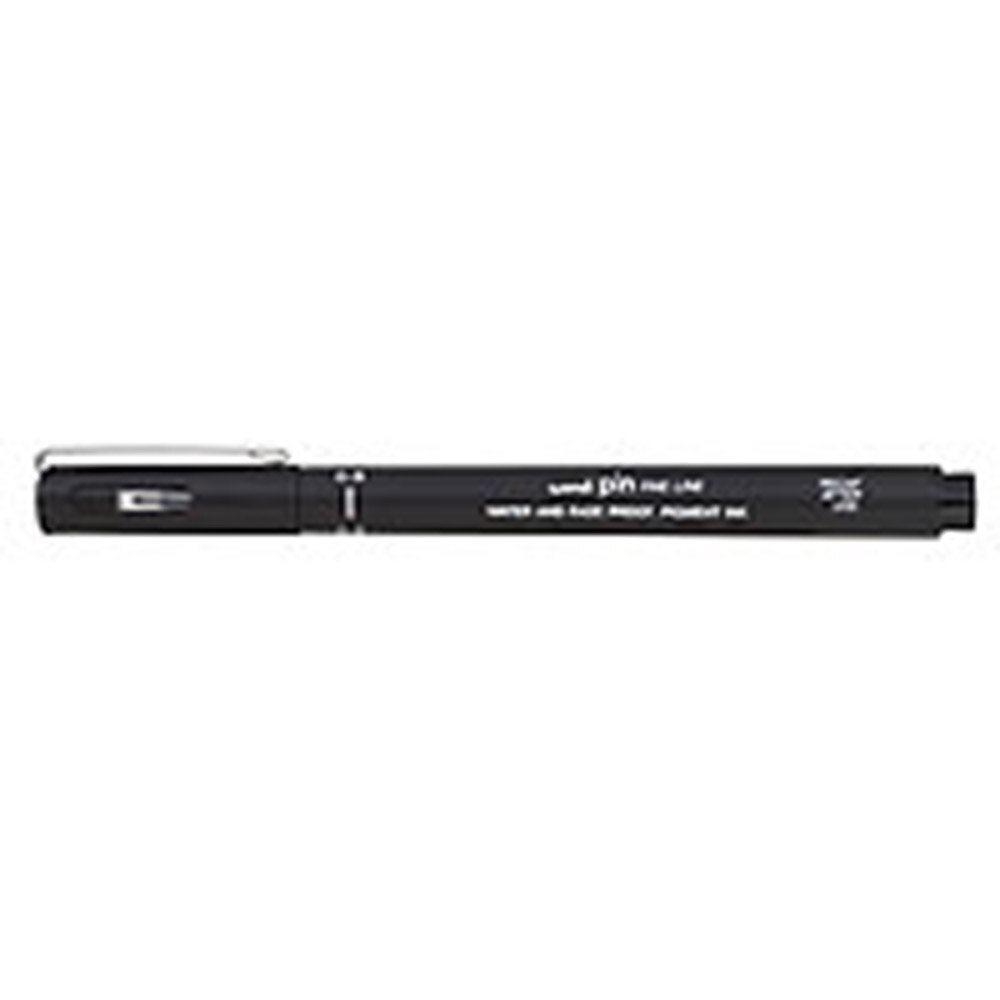 Fine Pen, Art & School, Uni Pin, Black, 0.8mm, 414626